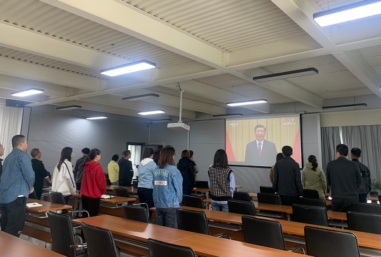 青春心向党，建功新时代｜山西williamhill官网团委组织全体团员收听收看庆祝中国共产主义青年团成立100周年大会盛况